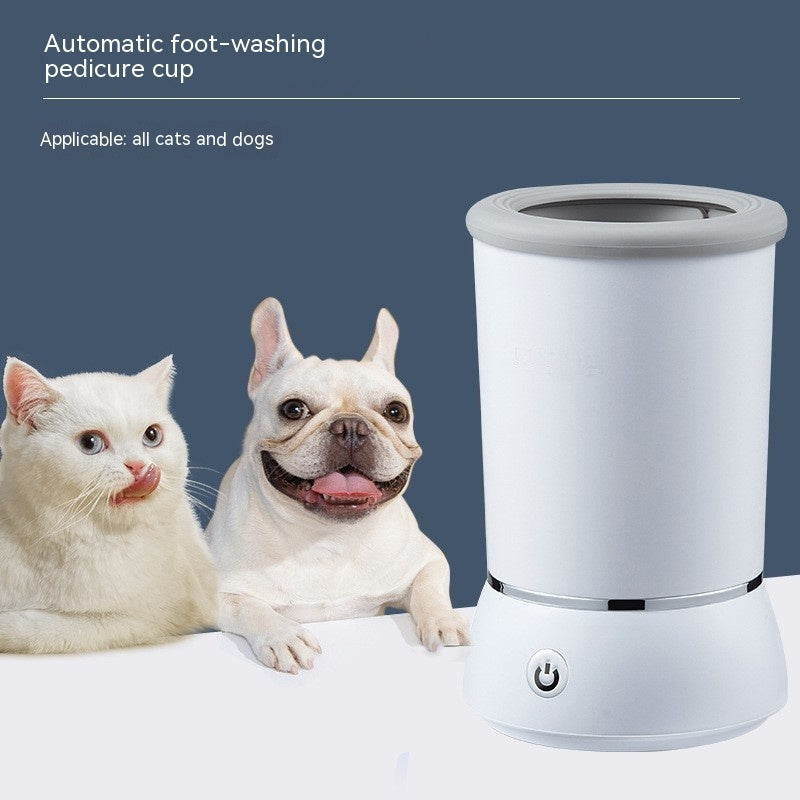 Automatic Pet Paw Washer – Easy Cleaning for Dogs & Cats